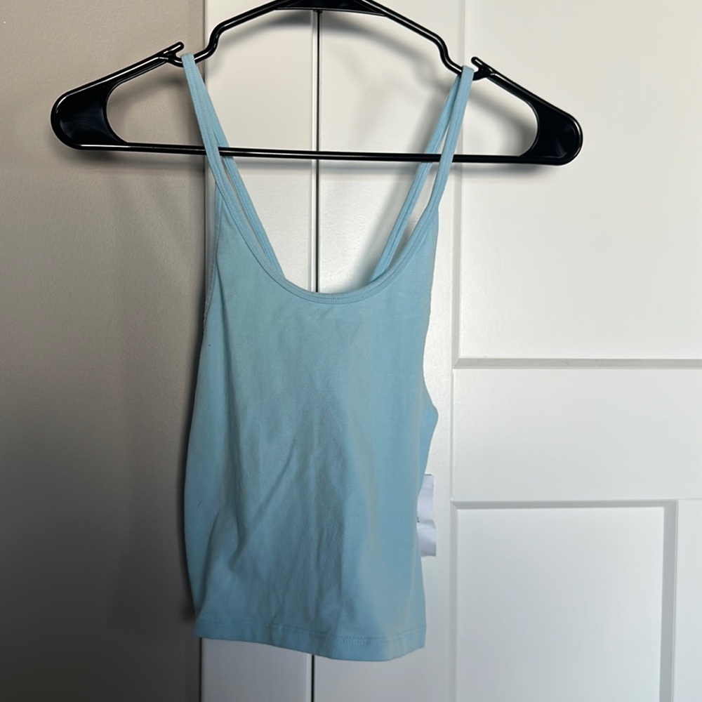 Blue cross back American Eagle tank top